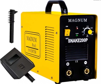 Spawarka inwertorowa MAGNUM SNAKE 200P MMA 200A 230V elektrodowa