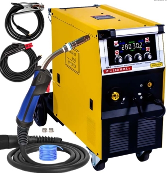 Spawarka inwertorowa Migomat MAGNUM MIG 280 MMA V IGBT 280A 400V MAG 3w1 Półautomat Inwerterowy
