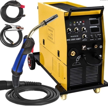 Spawarka inwertorowa Migomat MAGNUM MIG 350 C J IGBT 350A 400V MAG MMA 3w1 Półautomat Inwerterowy