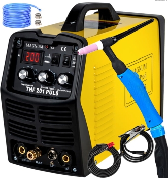 Spawarka inwertorowa MAGNUM THF 201P DC Puls TIG HF 200A 230V inwerterowa