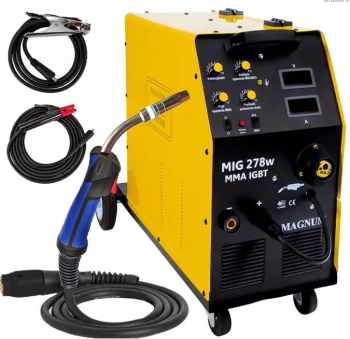 Spawarka inwertorowa Migomat MAGNUM MIG 278W MMA IGBT 270A 400V MAG MMA 3w1 Półautomat Inwerterowy