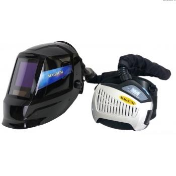 Przyłbica spawalnicza samościemniająca z nawiewem MAGNUM P1004 AIR Maska automatyczna do spawania