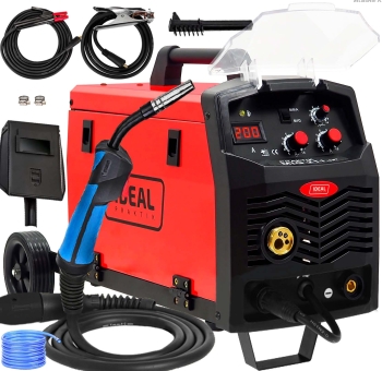 Spawarka inwertorowa Migomat IDEAL PRAKTIK MIG 211 MMA 200A 230V MAG 3w1 Półautomat Inwerterowy