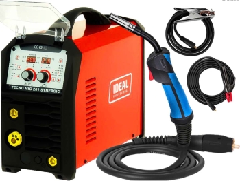 Spawarka inwertorowa Migomat IDEAL TECNO MIG 201 MMA 200A 230V MAG 3w1 Półautomat Inwerterowy