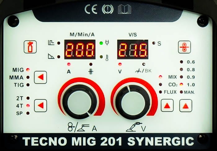 Spawarka inwertorowa TECNO MIG 201 MMA IDEAL.JPG