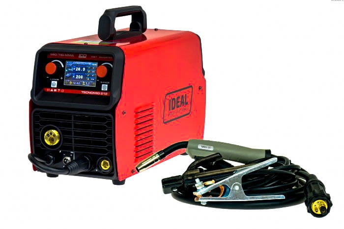 SPAWARKA INWERTOROWA IDEAL TECNO MIG 212 VRD ALU MMA MIG MAG TIG (2).jpg
