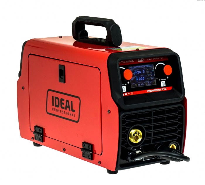 SPAWARKA INWERTOROWA IDEAL TECNO MIG 212 VRD ALU MMA MIG MAG TIG (5).jpg
