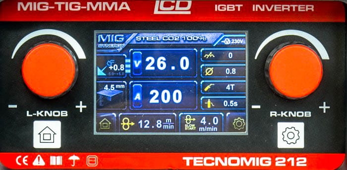 SPAWARKA INWERTOROWA IDEAL TECNO MIG 212 VRD ALU MMA MIG MAG TIG (7).jpg