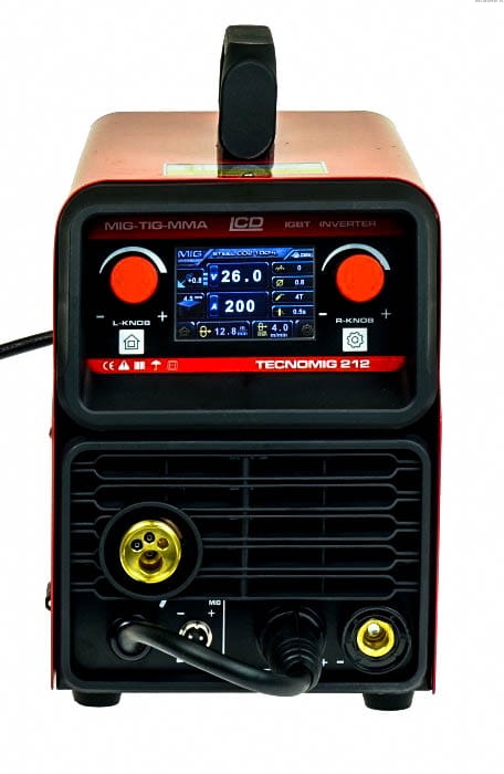 SPAWARKA INWERTOROWA IDEAL TECNO MIG 212 VRD ALU MMA MIG MAG TIG (8).jpg