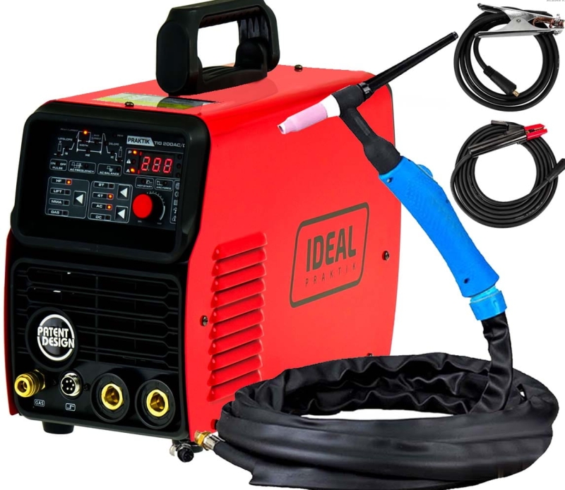 PRAKTIK TIG 200 SPAWARKA INWERTOROWA 200 A AC/DC IDEAL.JPG