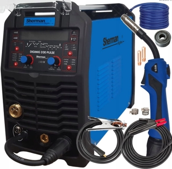 SPAWARKA Migomat 3w1 Sherman DIGIMIG 200 PULS TIG