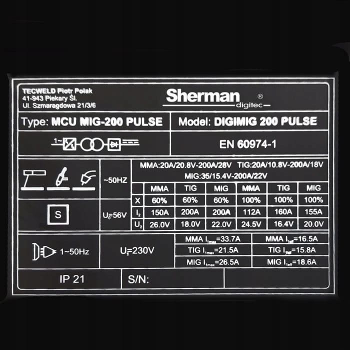 SPAWARKA-Migomat-3w1-Sherman-DIGIMIG-200-PULS-TIG-Waga-urzadzenia-12-kg.jpg