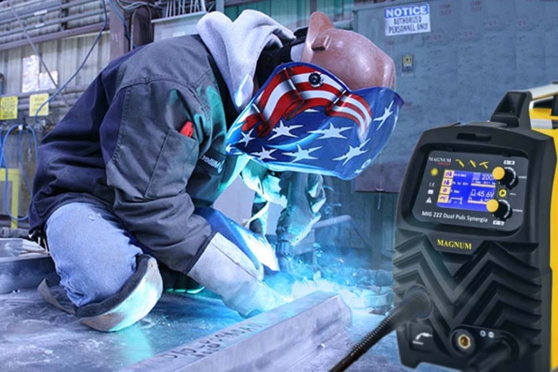 Spawarka inwertorowa MAGNUM DUAL PULS MIG 222 SYNERGIA .JPG