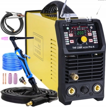 Spawarka inwertorowa MAGNUM THF 238 PRO-X AC/DC Puls TIG HF MMA 200A 230V inwerterowa