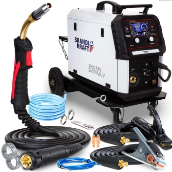  Spawarka MIGOMAT Półautomat SKANDI KRAFT iTECH MIG 250 4R DUAL V