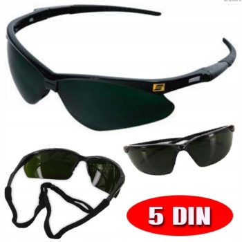 OKULARY ESAB IRUV OCHRONA PLAZMA SZLIFOWANIE 5 DIN