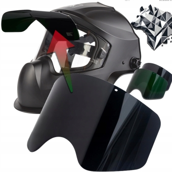 Osłona ruchoma DIN8 przyłbicy SPARTUS BEAR DO SPAWANIA CIĘCIA SZLIFOWANIA