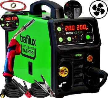 SPAWARKA INWERTOROWA MIGOMAT PÓŁAUTOMAT TRAFILUX TRAFIMIG 205 PULS