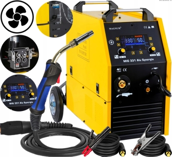 SPAWARKA INWERTOROWA SYNERGICZNA MIGOMAT MAGNUM 331 ALU SYNERGIA 320A 400V