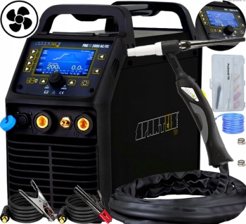 PROFESJONALNA INWERTOROWA SPAWARKA SPARTUS PROTIG 2000 AC/DC PULS 200A
