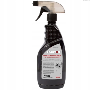 PŁYN KONSERWUJĄCY DO STOŁÓW SPAWALNICZYCH Z ROZPYLACZEM 500ML SPARTUS