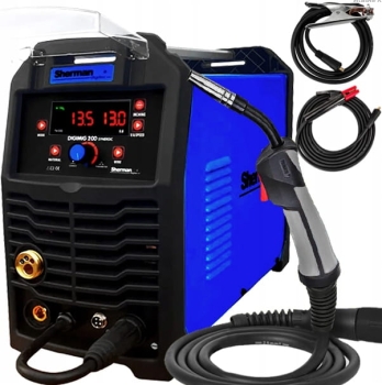 MIGOMAT SHERMAN 200 SYNERGIA PAMIĘĆ 200A TIG 230V