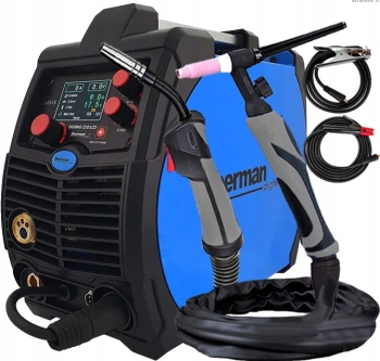 MIGOMAT SHERMAN 200A SYNERGIA PAMIĘĆ EURO SPOT LCD