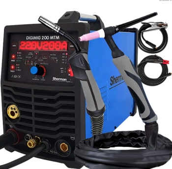 MIGOMAT SHERMAN 200A TIG HF PAMIĘĆ EURO 3W1 4T VRD