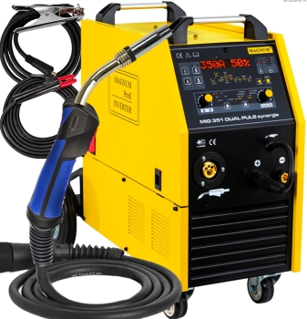 SPAWARKA PÓŁAUTOMAT 350A 400V MMA TIG SYNERGIA 3W1