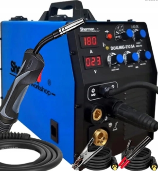 SPAWARKA INWERTOROWA MIGOMAT SHERMAN DUALMIG 210 S4 200A 2T 4T 230V IGBT