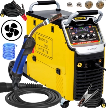 SPAWARKA INWERTOROWA MIGOMAT MAGNUM 330 MMA IGBT V2 MMA TIG 330A 4x4 400V