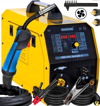 SPAWARKA INWERTOROWA MIGOMAT MAGNUM 210L SYNERGIA 4X4 MMA TIG 200A 230V 4T