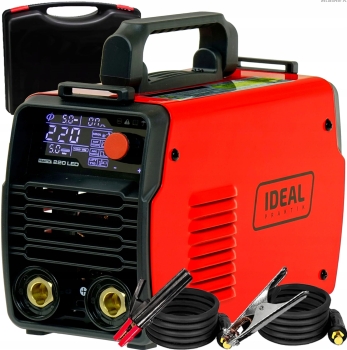 Spawarka inwertorowa MMA Ideal PRAKTIK 220 A LED Synergy 230V 