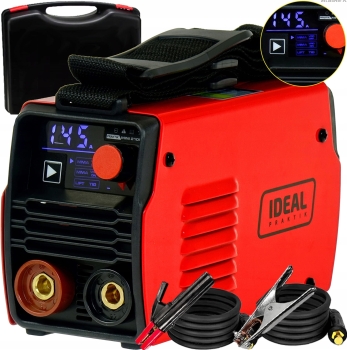 Spawarka inwertorowa MMA Ideal PRAKTIK 2100 LED  145A 230V + Walizka