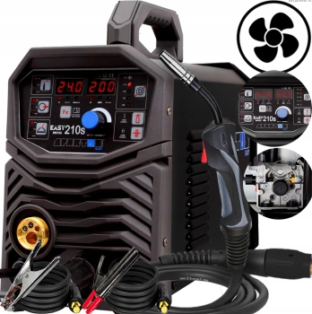 SPAWARKA INWERTOROWA MIGOMAT PÓŁAUTOMAT SPARTUS EASYMIG 210S SYNERGIA 230V