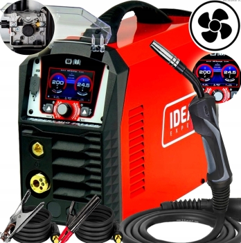 SPAWARKA INWERTOROWA MIGOMAT PÓŁAUTOMAT IDEAL EXPERT MIG 201 LCD SYNERGIA