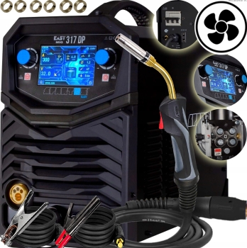 SPAWARKA INWERTOROWA MIGOMAT PÓŁAUTOMAT SPARTUS EASYMIG 317DP SYNERGIA 300A