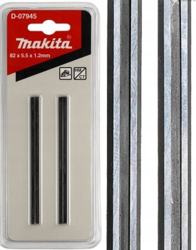 DWUSTRONNY NÓŻ DO STRUGÓW DO DREWNA MAKITA, 82 mm D-07945 WĘGLIK WOLFRAMOWY