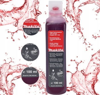 OLEJ DO KOSY PIŁY SPALINOWEJ DO MIESZANKI 100ML 2 SUWOWY MAKITA