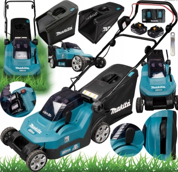 KOSIARKA Akumulatorowa DLM382PT2 NA 2x18V 38 cm KOSZ 40L AKUMULATOR BATERIE