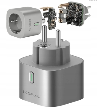 INTELIGENTNE SMART GNIAZDKO ECOFLOW PLUG BLUETOOTH 110-250V 50HZ 2500W MAX