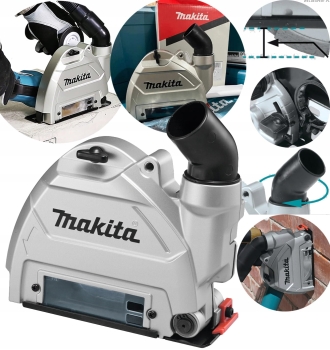 Osłona odsysająca certyfikat TNO MAKITA 196845-3 125 mm Ø 32/37 mm DO DGA