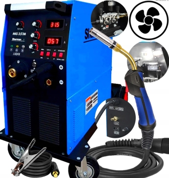 SPAWARKA INWERTOROWA MIGOMAT PÓŁAUTOMAT SHERMAN MIG 351M/4R 350A 400V