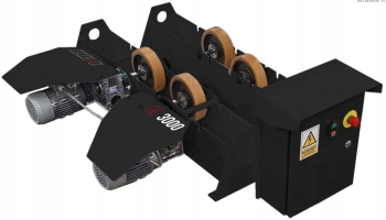 WARSZTATOWY OBROTNIK ROLKOWY SPARTUS 3000 KG 400V