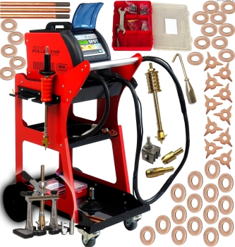 Zgrzewarka IDEAL TECNO PULLER 5100 DIGITAL 400V Spotter Wózek Quick Puller