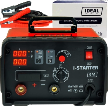 Prostownik Inwertorowy Ideal INVER STARTER 641 – Ładowanie i Rozruch 12/24V