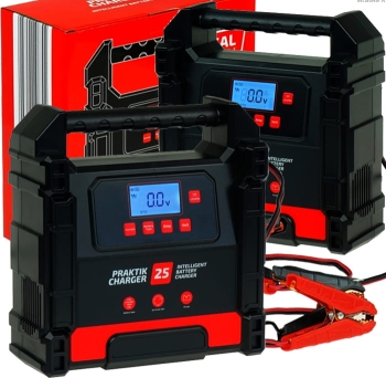 Prostownik AUTOMATYCZNY SAMOCHODOWY DO AKUMULATORA 6V 12V IDEAL CHARGER 25