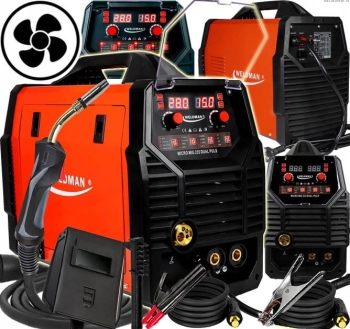 SPAWARKA INWERTOROWA MIGOMAT PÓŁAUTOMAT WELDMAN MICRO MIG 235 DUAL PULSE