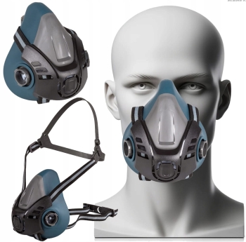 Półmaska przeciwpyłowa SPARTUS 60G - Skuteczna Ochrona i Komfort