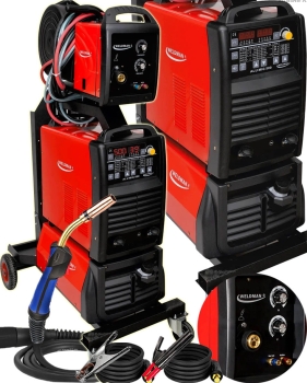 SPAWARKA INWERTOROWA MIGOMAT WELDMAN ALU MIG 500 4×4 AQUA DUAL PULS 400V